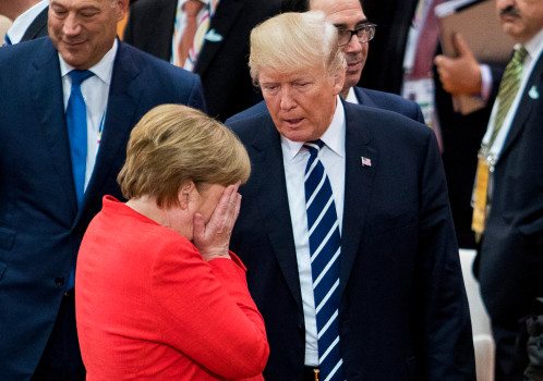 Ангела Меркел го предупреди Трамп на опасноста од трговска