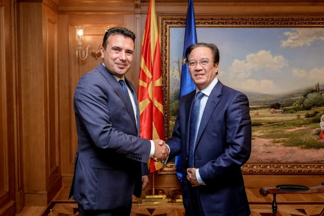 Заев-Шараф: Постои голем потенцијал за економска соработка меѓу Македонија и Саудиска Арабија