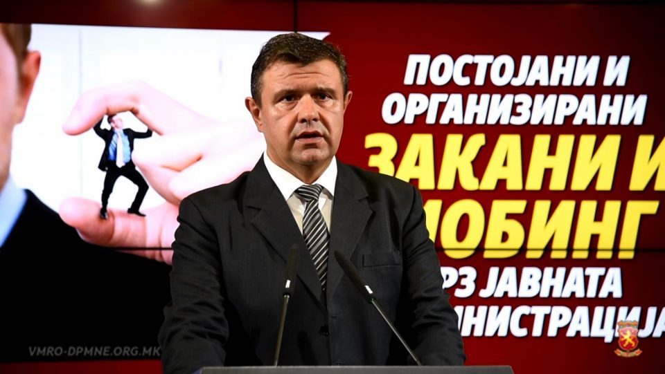 Мицевски: СДСМ пред референдумот врши притисок врз вработените во јавниот сектор