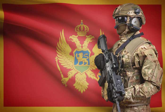 Црногорски војници во мисијата на Косово