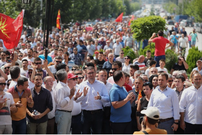 Протестен марш на ВМРО-ДПМНЕ денеска во Штип