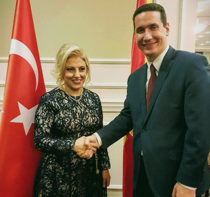 Ѓорчев до амбасадорката на Турција: Честит празник на републиката и до големата турска нација