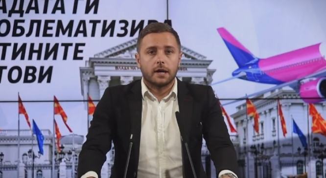Арсовски: Постои потенцијална опасност државата да остане без ниско буџетните летови – Власта повторно удира по џебот на граѓаните