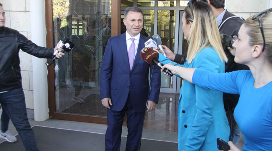 Груевски: Нема да го изневерам народот и нема да гласам за уставни измени