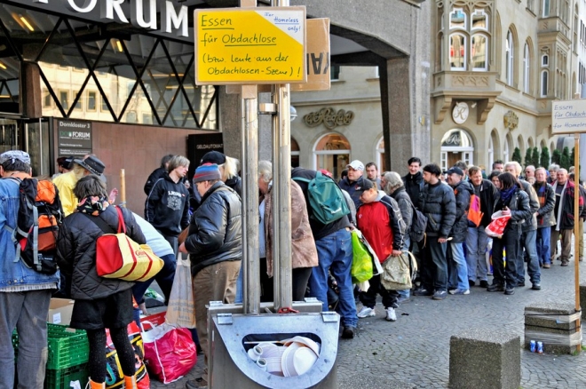 Во Германија 19% од населението е на работ на сиромаштијата
