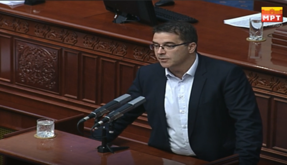 Илиоски: После уставните измени ние повеќе нема да бидеме Mакедоцни