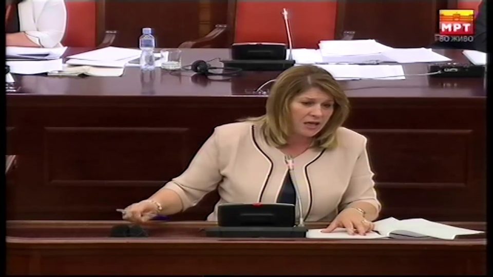 Кузмановска: Оваа Влада ги имаше најкатастрофалните економски политики  во време кога Европа имаше секаде  раст од над 3 %