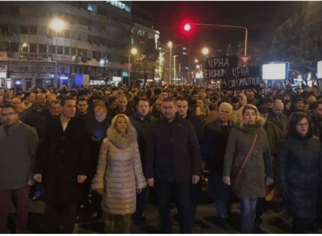 Власта не нуди услови за живот: Денеска протестен марш на ВМРО-ДПМНЕ
