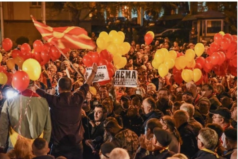 Мицкоски: „За заедничка Македонија“ 80 дена мирно протестираше затоа што луѓето знаеа дека кога Заев ќе формира влада следува црн живот
