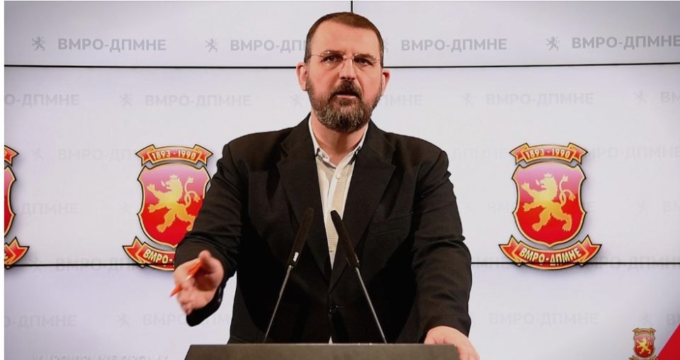 „СДСМ донесе црнила за граѓаните, Заев ја погази македонската економија, со намера да го држат општеството во заложништво“
