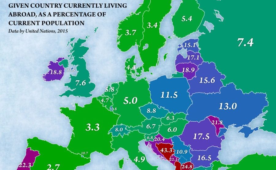 Македонија ја напуштиле 25 отсто од жителите, БиХ рекордер