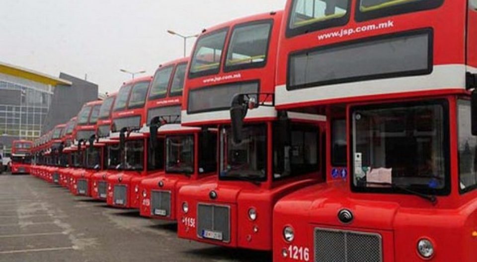 Автобусите во понеделник ќе сообраќаат по неделен возен ред