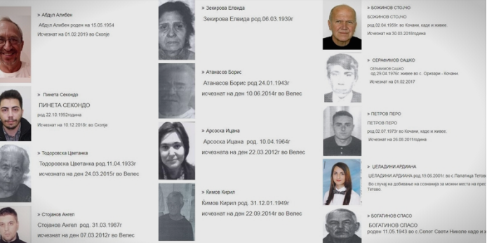ГРАЃАНИТЕ ВО ПАНИКА: Во Македонија во моментов има исчезнати 64 лица