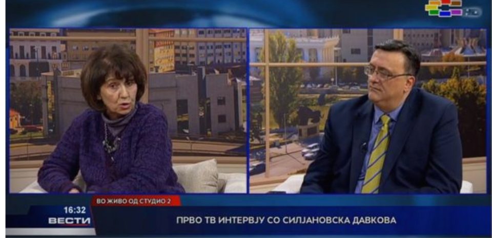 Силјановска- Давкова: Јас ќе се борам да бидам претседател на Република Македонија, како што се распишани изборите