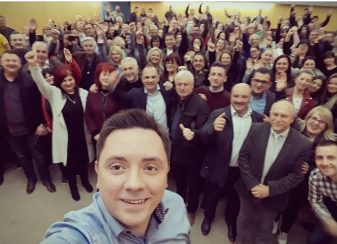 Министерот Филипче во изборен молк тера кампања за Стево Пендаровски