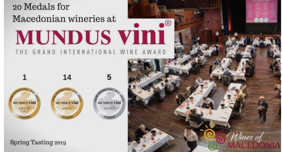 Забележителен успех на македонските винарии на „Мундус Вини“ во Германија
