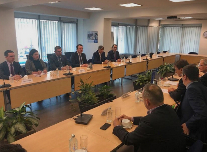 Мицкоски на средба со европратеници: Власта наметнува недемократски амбиент и поделеност на општеството