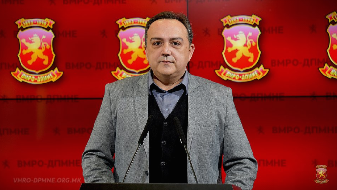 Менкиноски: ВМРО-ДПМНЕ бара избор на Јавниот обвинител по нивни предлог- решение кое ќе ја ефектуира независноста и неутралноста