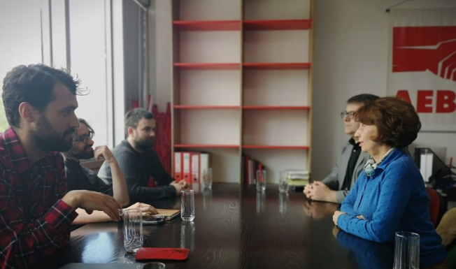 Силјановска Давкова оствари средба со претставници на Левица, очекува нивна поддршка