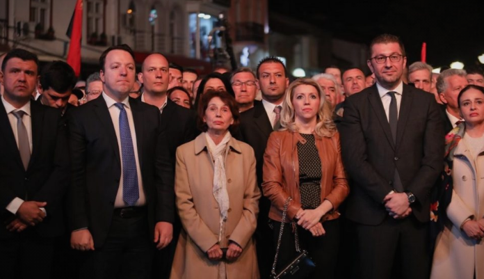 Мицкоски: Силјановска Давкова е лицето на вистината и правдата, гласот за Пендаровски е глас за Заев