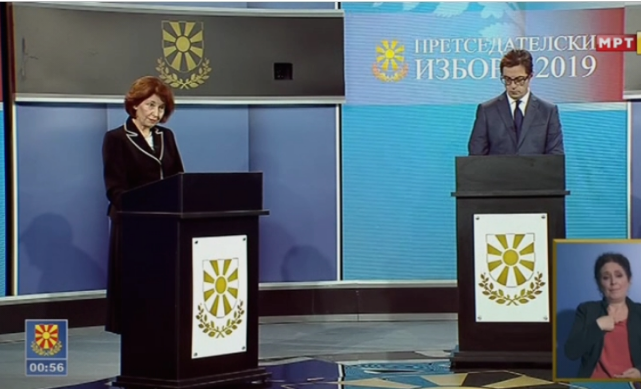 АНКЕТА: Силјановска убедливо го доби ТВ дуелот на МРТ со Пендаровски