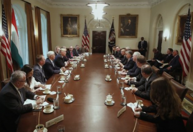 Трамп се сретна со Орбан во Белата куќа- Зајакнато сојузништвото меѓу двете држави