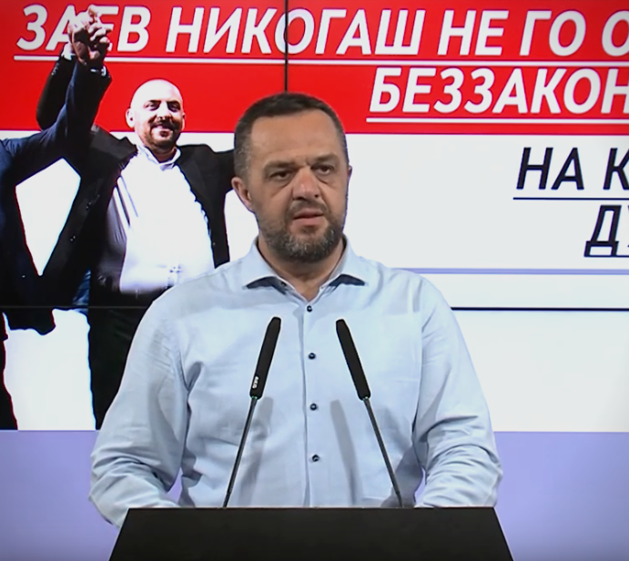 Димовски: Аздисана власт со криминал до гуша, доста ја трпиме оваа неправда