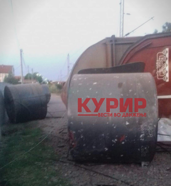 Сериозна железничка несреќа кај Куманово: По скандалот на македонското небо, се случи катастрофа и на пругите (ФОТО)