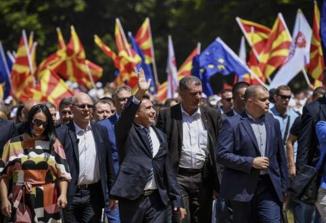 ВМРО-ДПМНЕ: Аболицираниот Зоран Заев и картелот околу него се најголемата пречка за добивање датум за членство во ЕУ