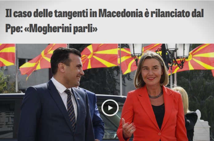 НА РЕКЕТОТ МУ НЕМА КРАЈ: „Македонија ја тресе политички земјотрес, јавноста се прашува зошто Могерини молчи, ЕУ веднаш да реагира“