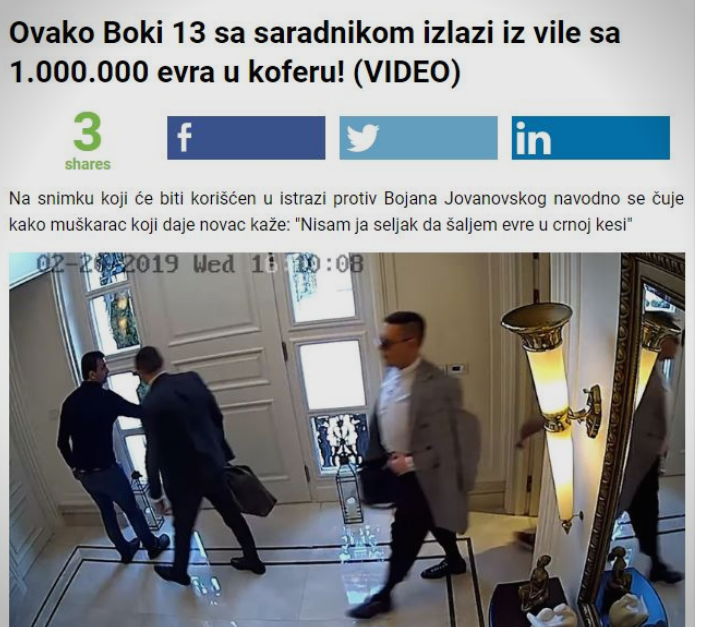 Регионалните медиуми за Рекет: „ПОЛОВИНА МАКЕДОНСКА ВЛАДА ВО ПАНИКА, ова е доказ дека Боки 13 и Заев се сретнале“ (ФОТО)