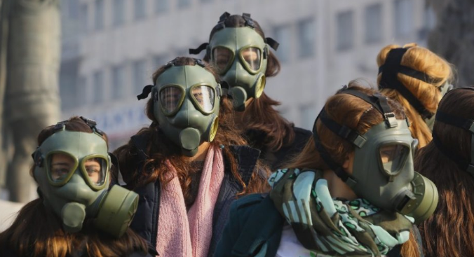 Воздухот во Скопје загаден четири пати над дозволеното