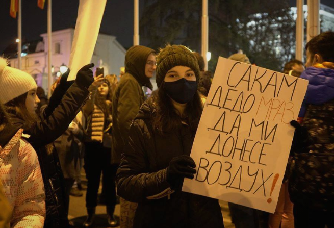 ВО ПЕТОК: Марш за воздух во 2020, за здрава младина и здрава животна средина