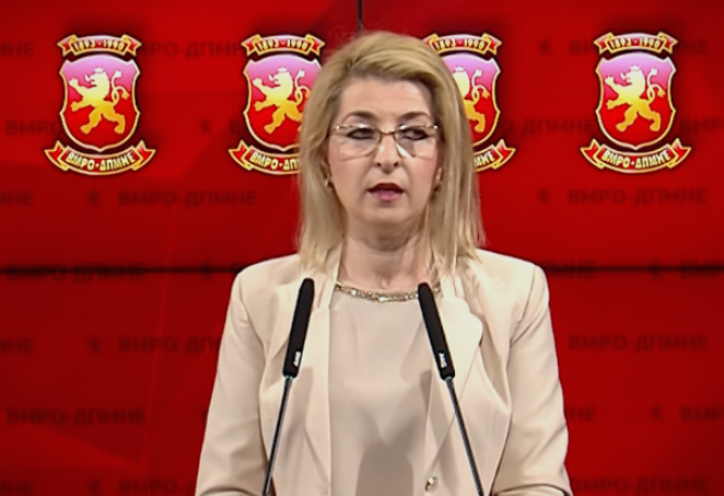 Ласовска: Разрешувањето на Мизрахи е обичен обид за дефокус на СДСМ од криминалите во кои Заев е заглавен до гуша