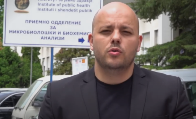 Костовски: Вработените во Институт за јавно здравје, два месеци немаат земено плата, а владата набавува морска риба и скап алкохол