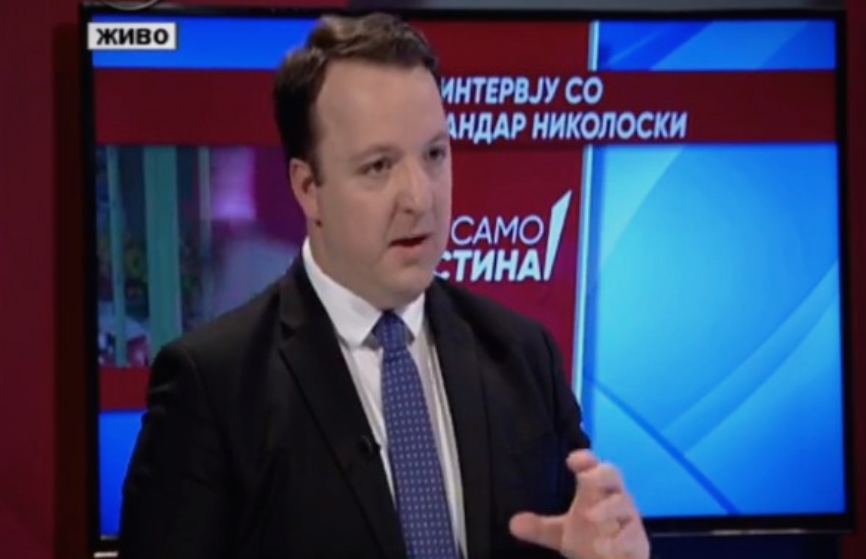 Николоски: СДСМ ќе биде декласиран на престојните парламентарни избори