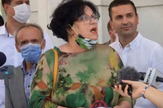 ФОТО: Тргнаа од Мериот, побараа оставка од Мицкоски и се вратија во Мериот