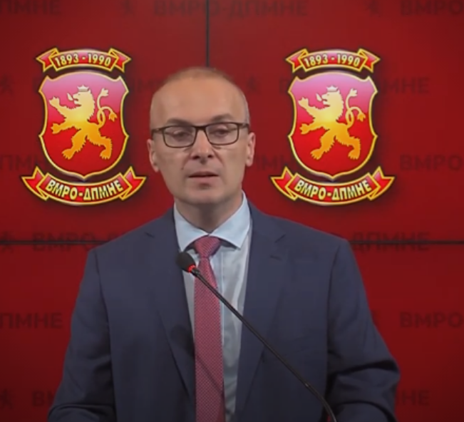 Милошоски: ВМРО-ДПМНЕ предлага предлог закон за формирање на специјална државна комисија за борба против КОВИД