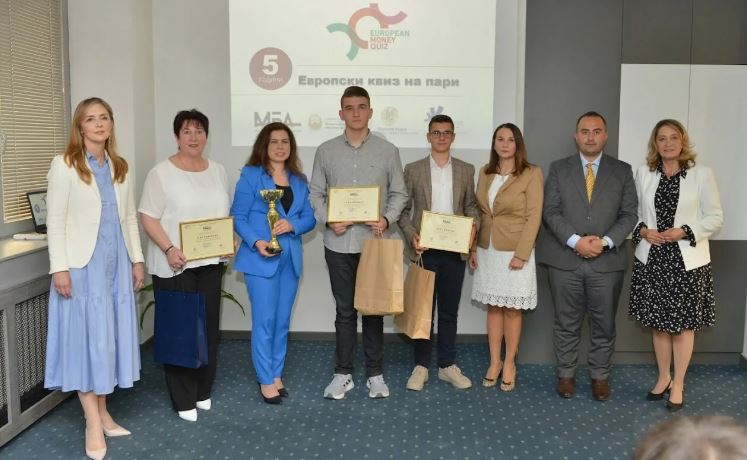 Одбележан петгодишниот јубилеј на „Европскиот квиз на пари“ во нашата земја