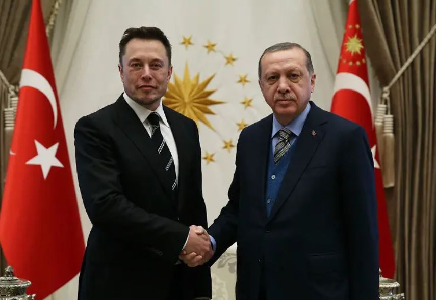 Ердоган сака нова фабрика на Тесла