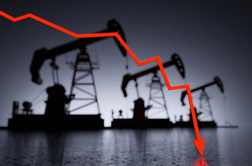 Остриот пад на цената на нафтата го турна Волстрит