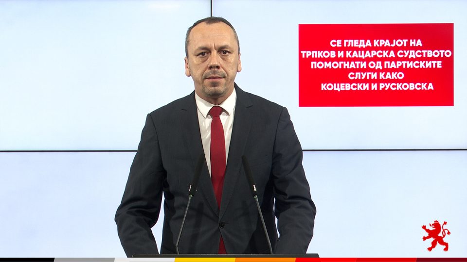 Петрушевски: Се гледа крајот на Трпков и Кацарска судството помогнати од партиските слуги како Коцевски и Русковска