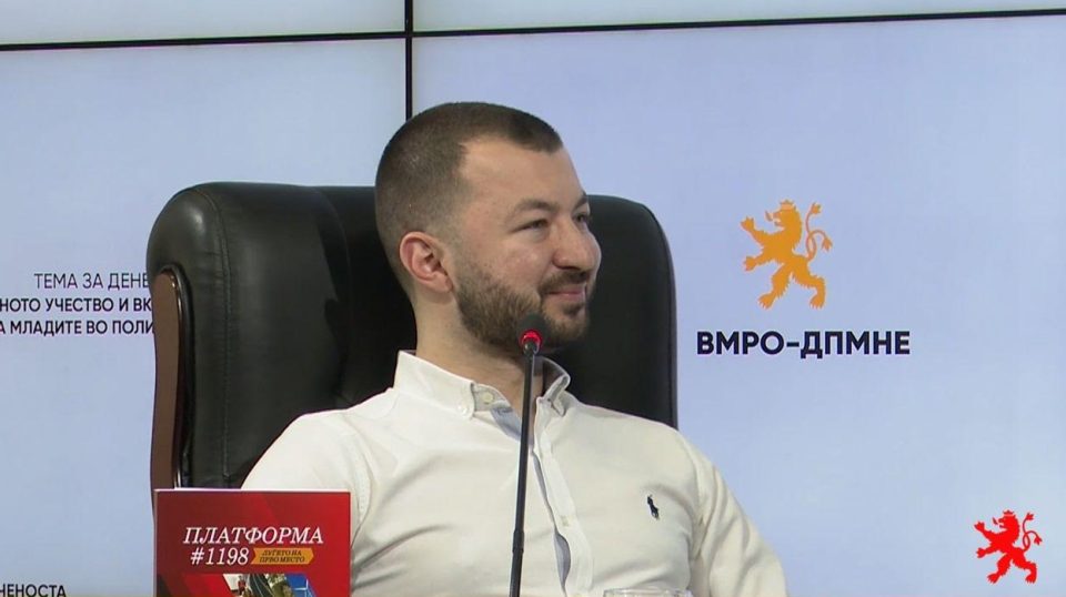 Ристески: ВМРО-ДПМНЕ останува силен партнер на младите преку конкретни мерки и политики
