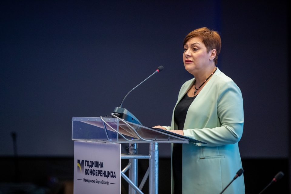 Димитриеска-Кочоска: Правиме чекори за да го зајакнеме пазарот на капитал и даваме шанса на компаниите полесно да дојдат до капитал