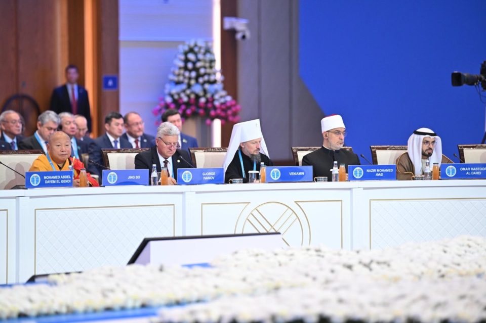 Поранешниот Претседател Иванов се обрати на конгрес во Астана, Казахстан