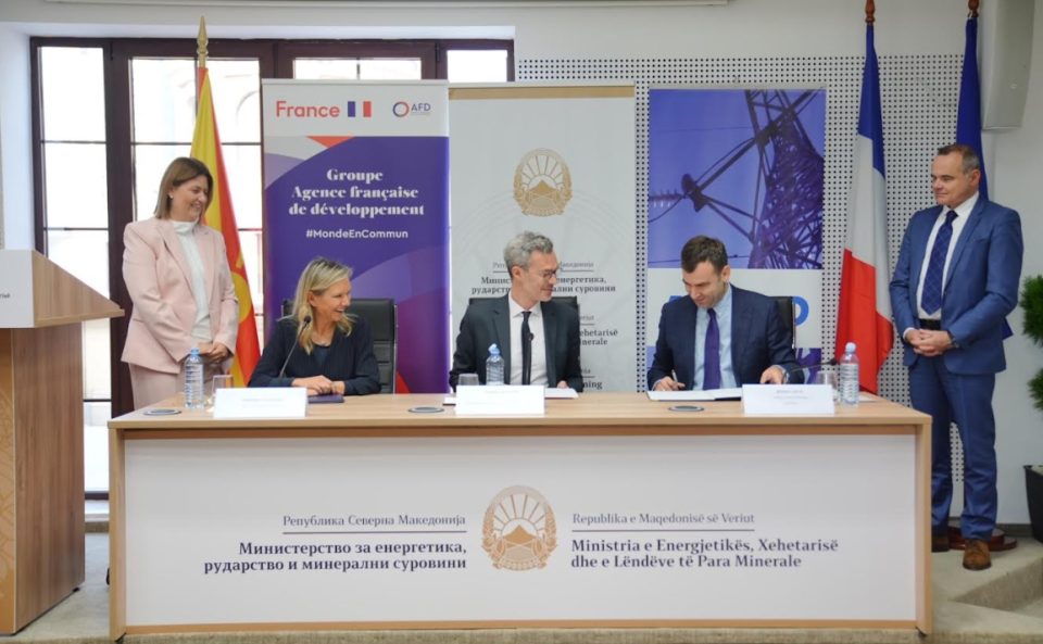 600.000 евра за модерна и дигитална преносна мрежа во Македонија: Потпишан грант-договор меѓу МЕПСО и Француската агенција за развој