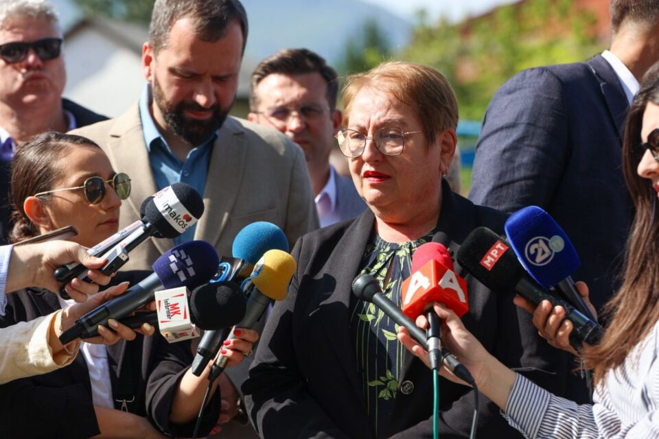 Јаневска: Се доградува објект во ОУ „Страшо Пинџур“, следната година се воведува едносменска настава